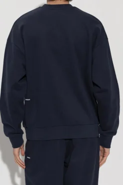 Pangaia NAVY BLUE Sweatshirt with logo
