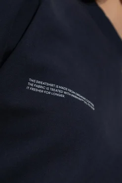 Pangaia NAVY BLUE Sweatshirt with logo