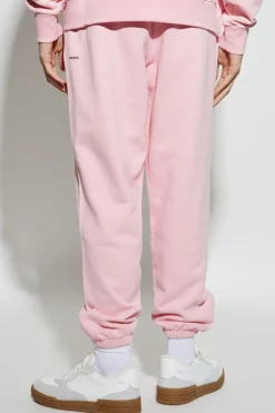 Pangaia PINK Sweatpants with logo