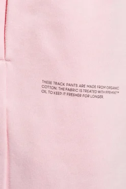 Pangaia PINK Sweatpants with logo