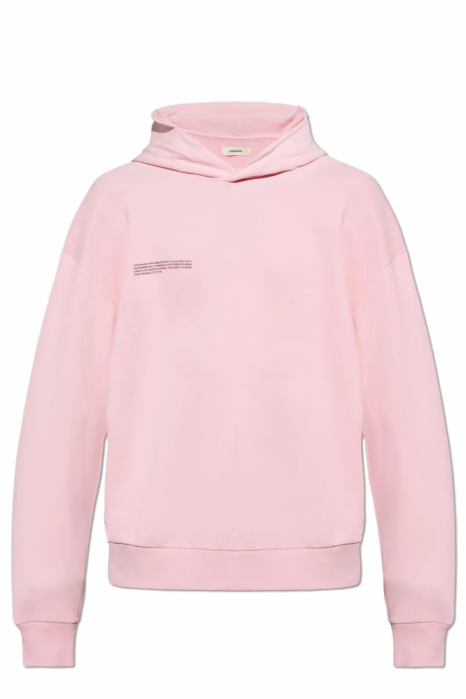 Pangaia PINK Sweatshirt with logo