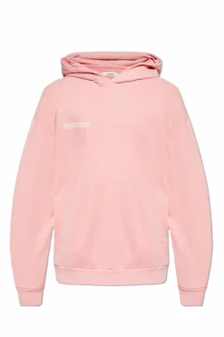 Pangaia PINK Sweatshirt with logo