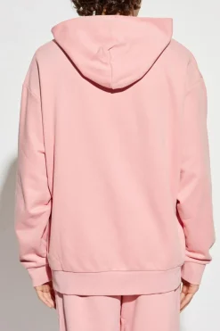 Pangaia PINK Sweatshirt with logo