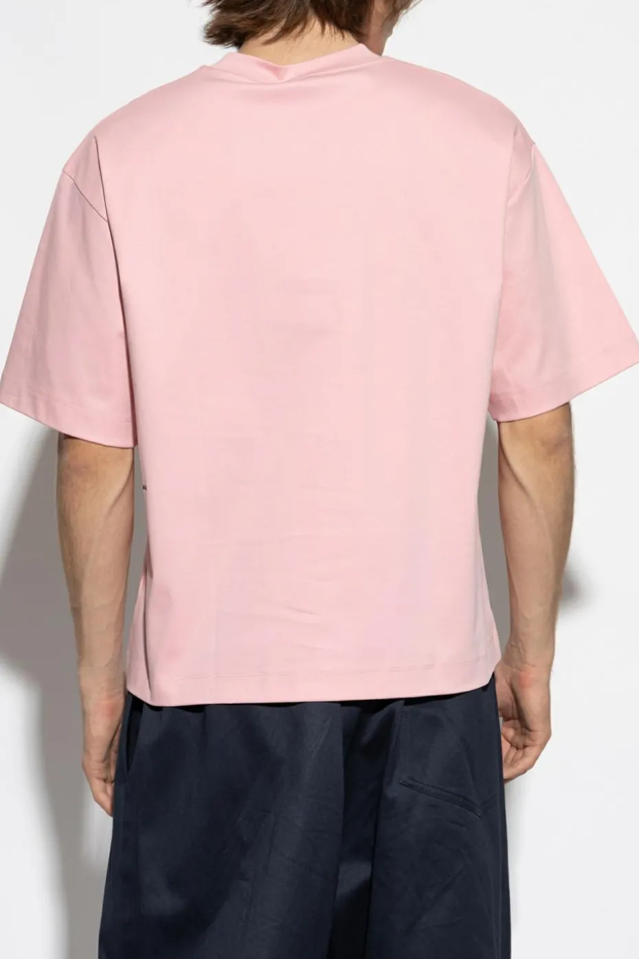 Pangaia PINK T-shirt with print