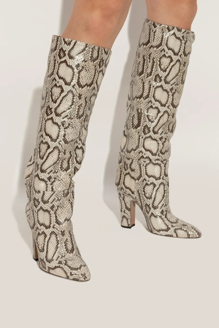 Paris Texas beige Heeled boots `Lavinia`