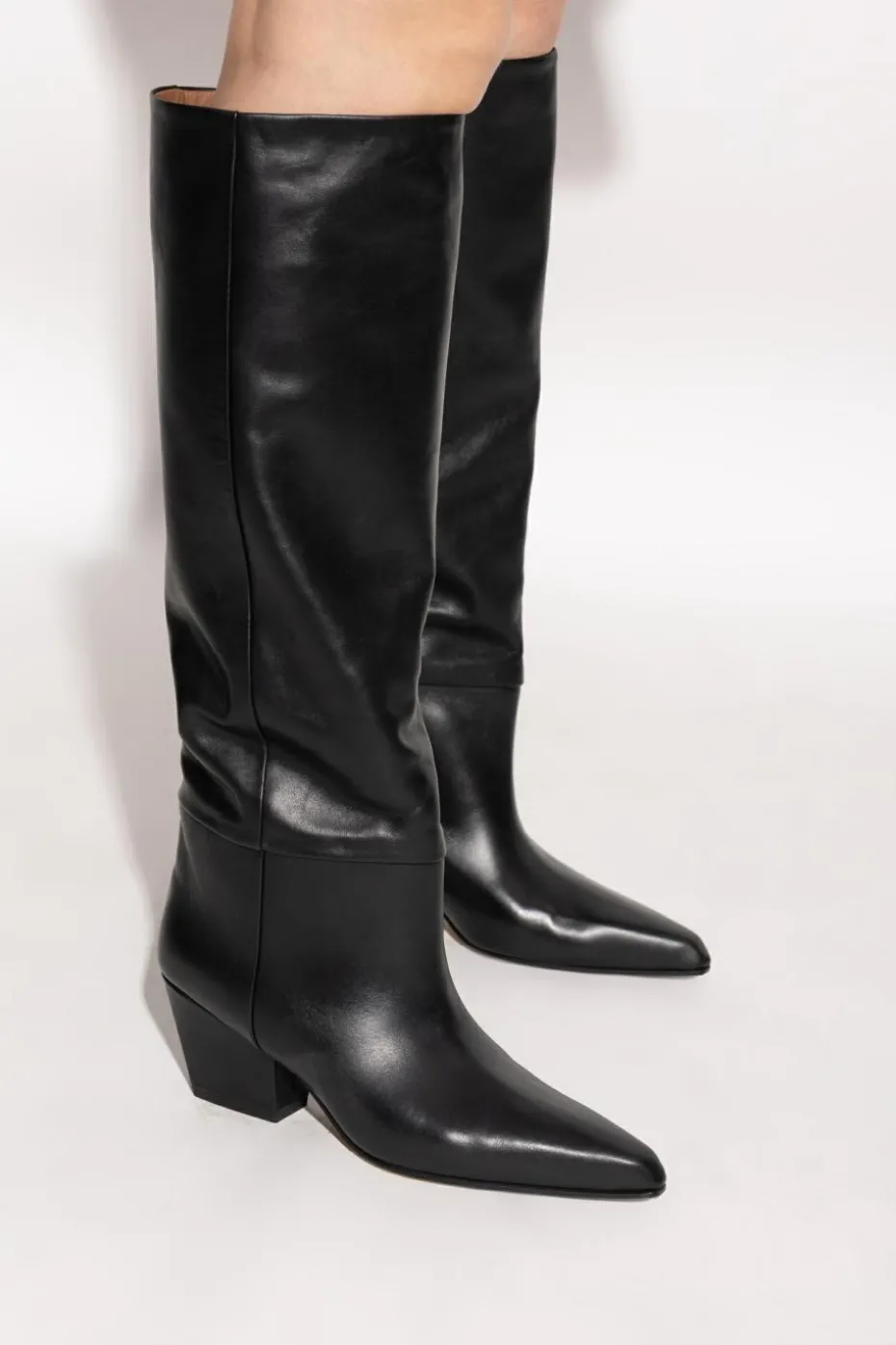 Paris Texas BLACK Heeled boots "Jane"