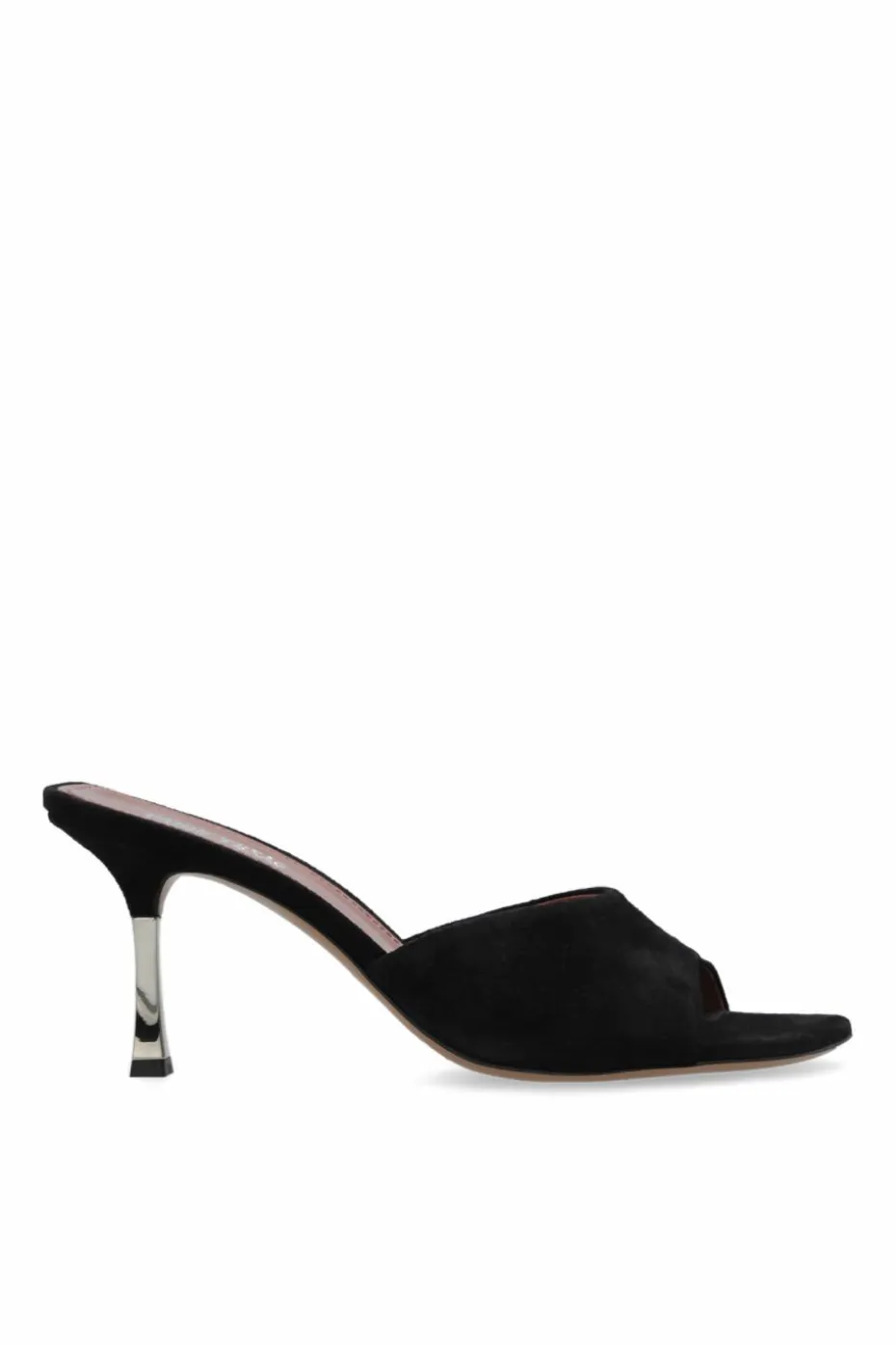 Paris Texas BLACK 'Lorena' heeled mules