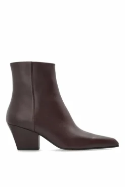 Paris Texas BROWN Leather ankle boots "Jane"