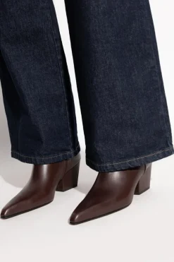 Paris Texas BROWN Leather ankle boots "Jane"