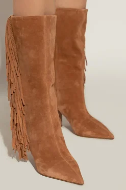 Paris Texas BROWN Suede boots ‘Jessie’