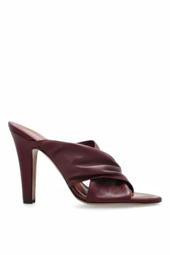 Paris Texas BURGUNDY Heeled slippers Maria