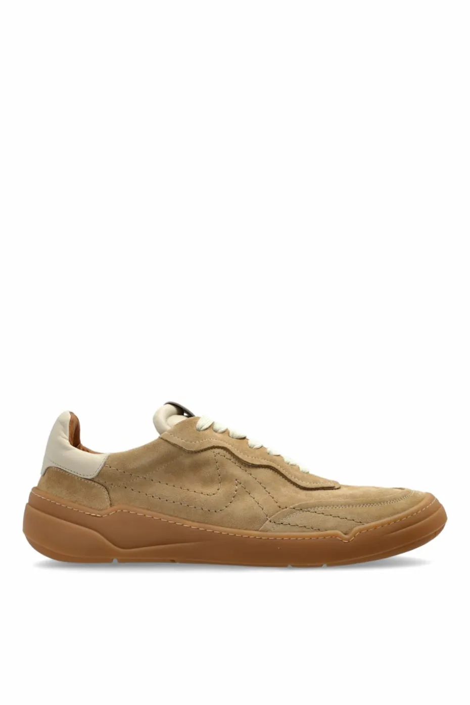 Paul & Shark beige Suede sneakers