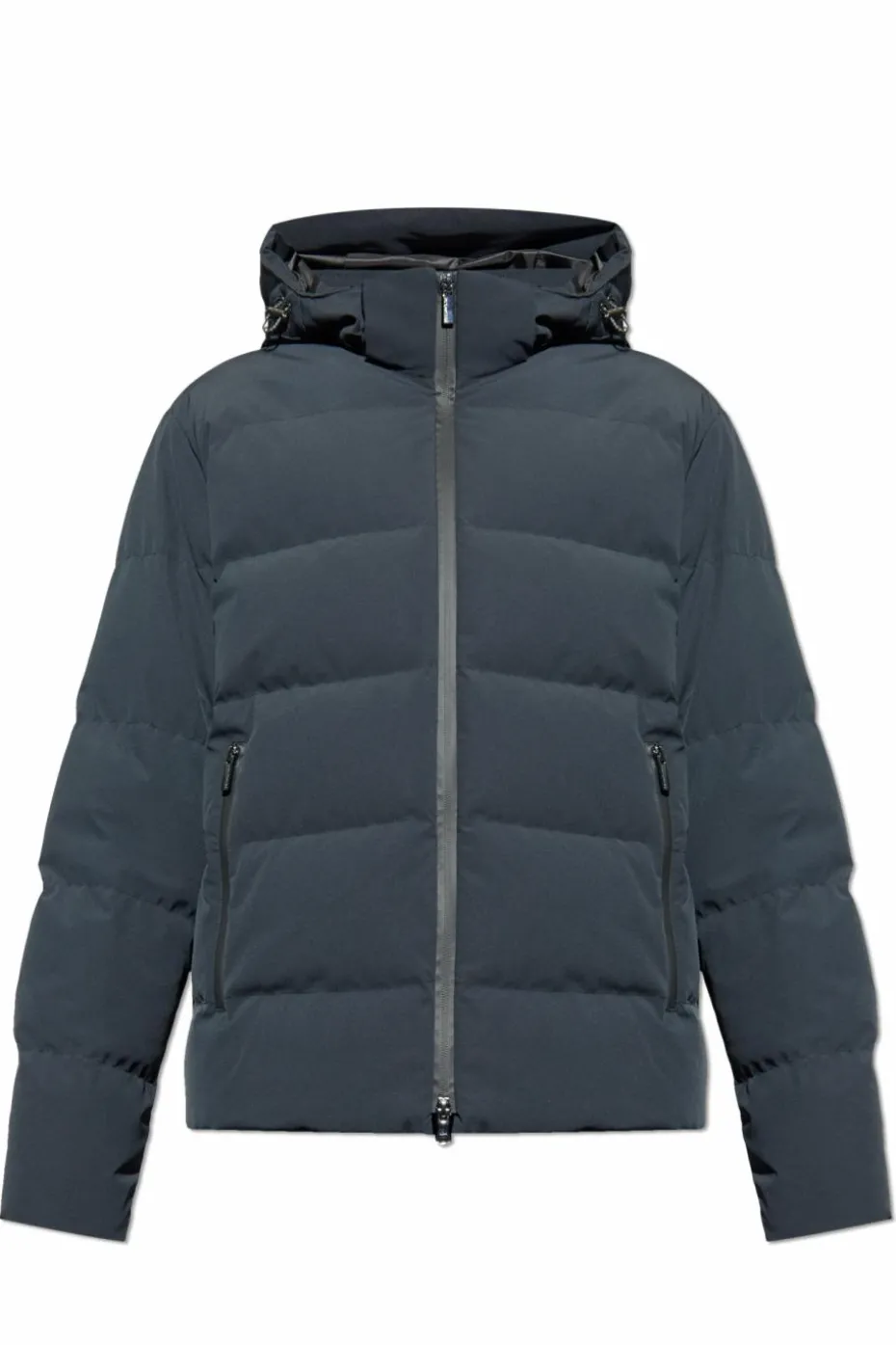 Paul & Shark BLACK Down jacket with hood