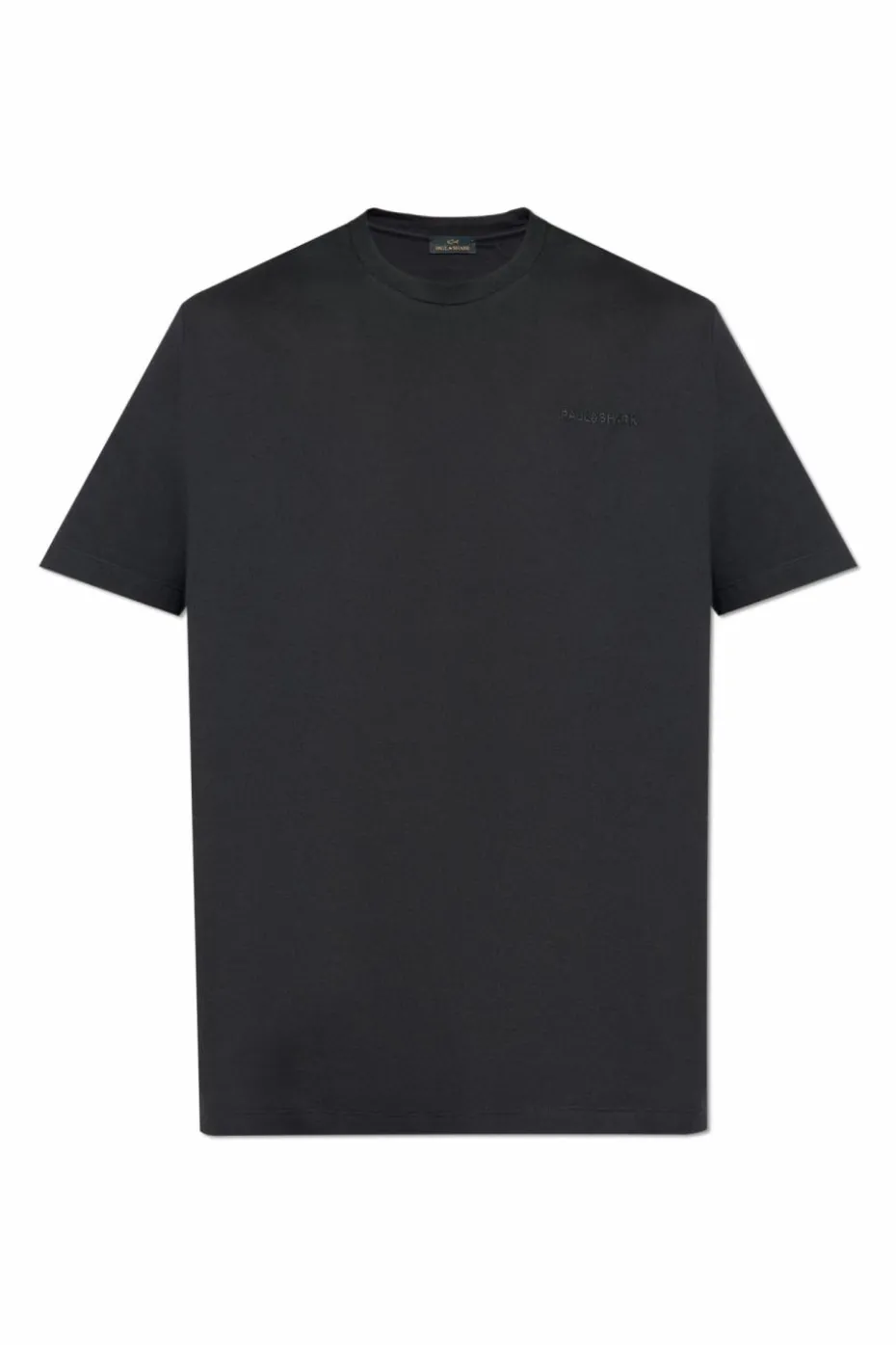 Paul & Shark BLACK T-shirt with embroidered logo