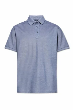 Paul & Shark BLUE Cotton polo shirt