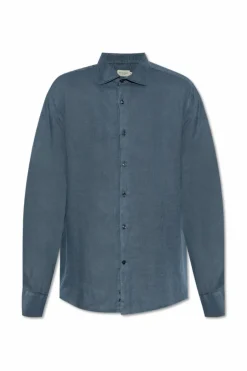 Paul & Shark BLUE Linen shirt