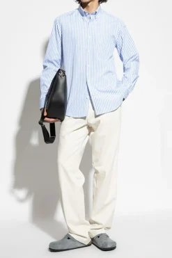 Paul & Shark BLUE Shirt with striped pattern