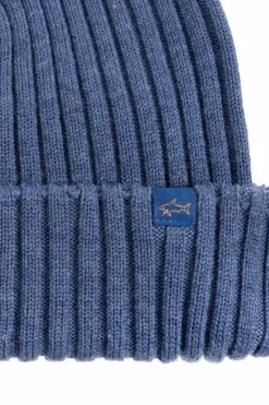 Paul & Shark BLUE Wool beanie
