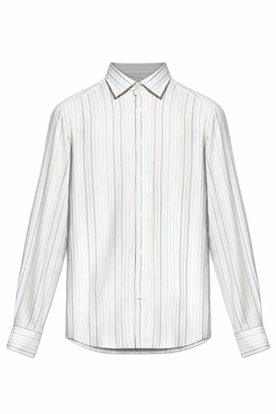 Paul & Shark cream Shirt with a striped pattern