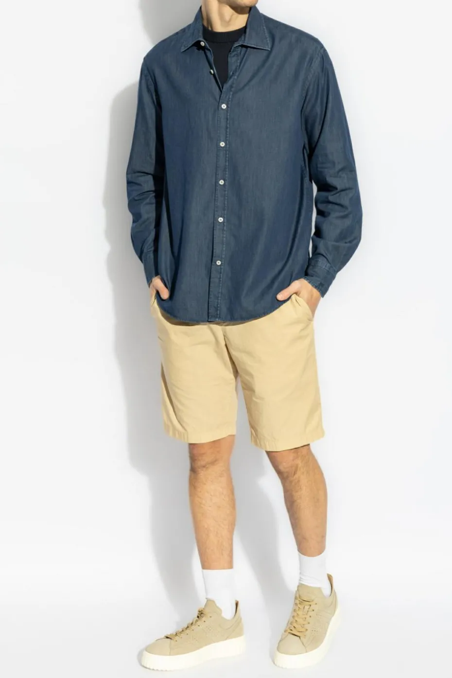 Paul & Shark NAVY BLUE Cotton shirt