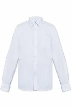 Paul & Shark WHITE Cotton shirt with pocket