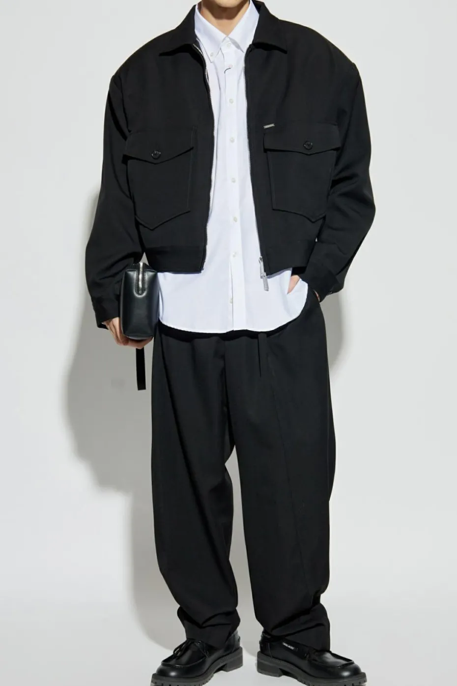 Paul & Shark WHITE Cotton shirt with pocket