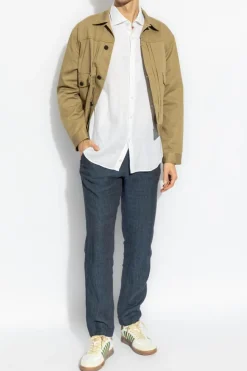 Paul & Shark WHITE Linen shirt