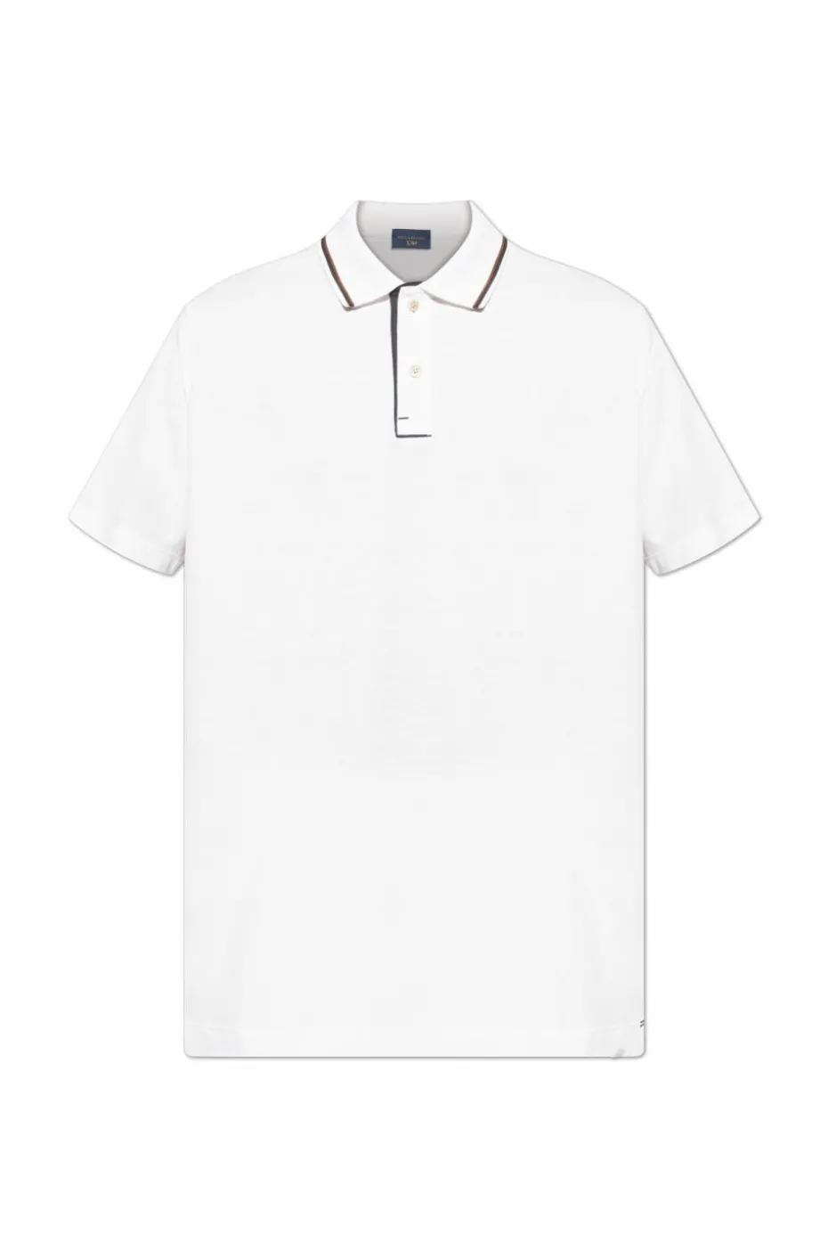 Paul & Shark WHITE Polo with logo patch