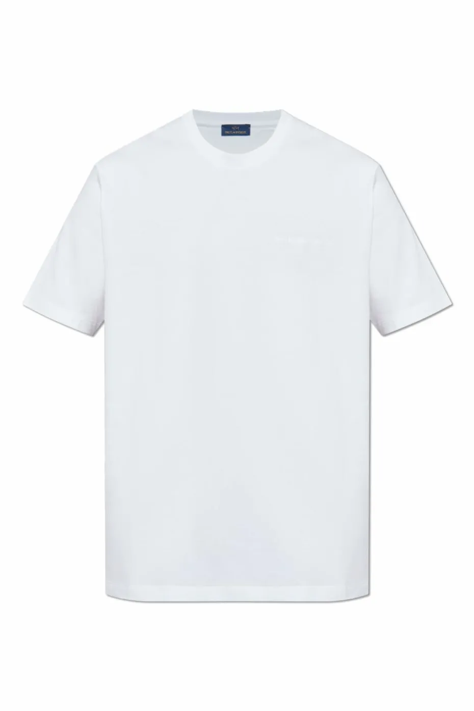 Paul & Shark WHITE T-shirt with embroidered logo