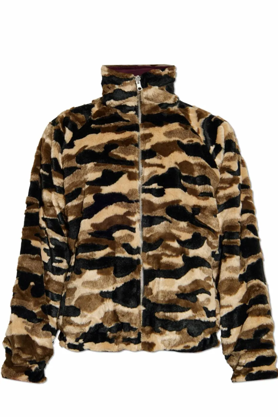 PDF beige Jacket with pattern