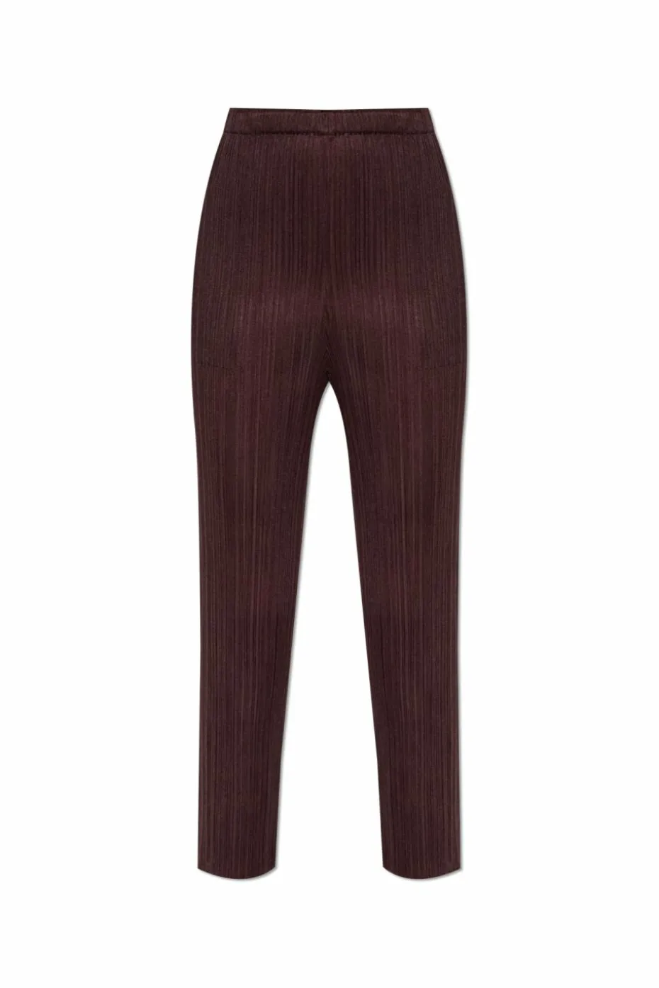 Pleats Please Issey Miyake BROWN Pleated trousers