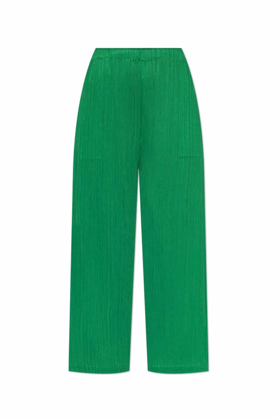 Pleats Please Issey Miyake GREEN Pleated pants