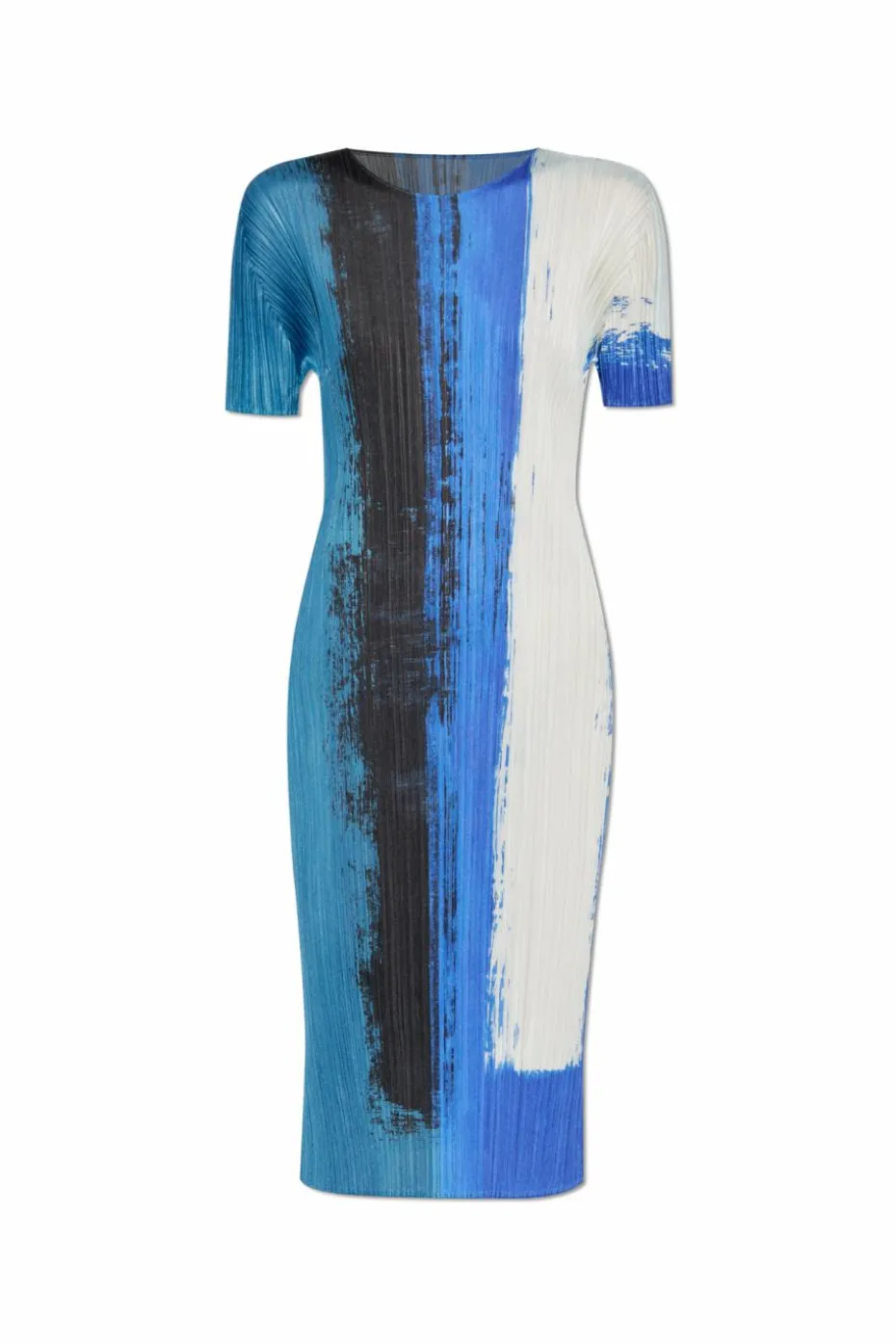 Pleats Please Issey Miyake BLUE Pleated dress