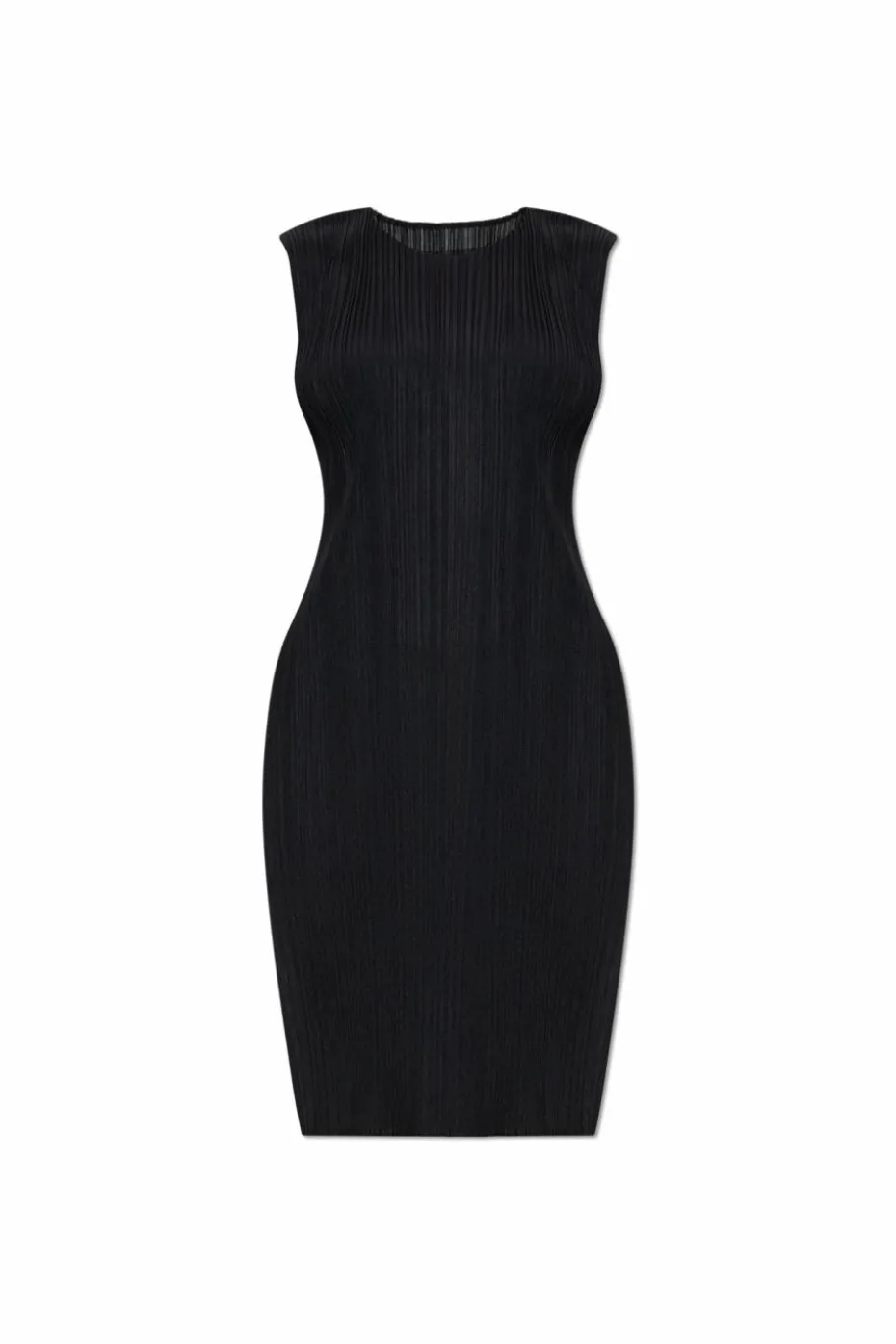 Pleats Please Issey Miyake BLACK Pleated dress