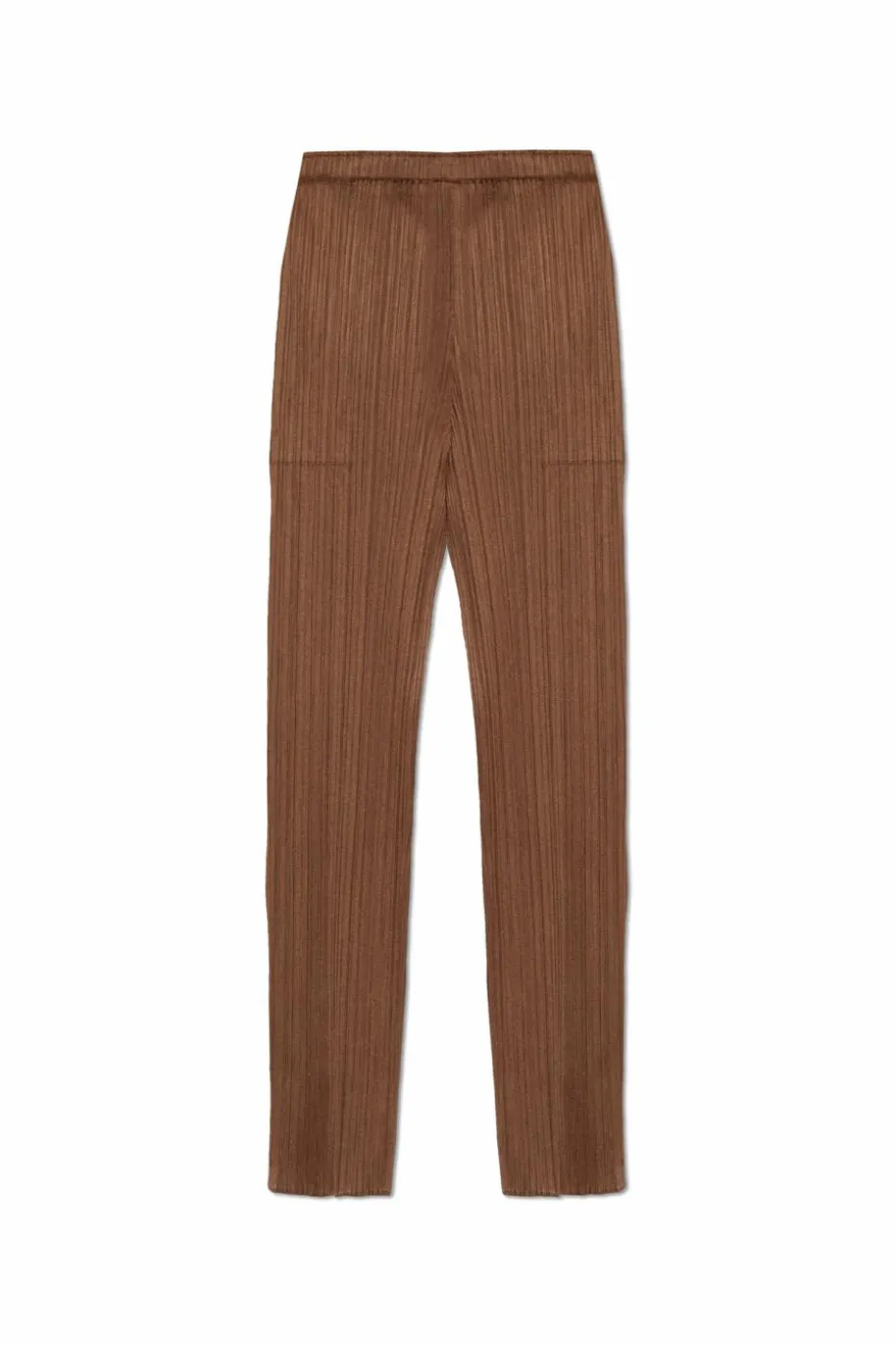 Pleats Please Issey Miyake BROWN Pleated Pants