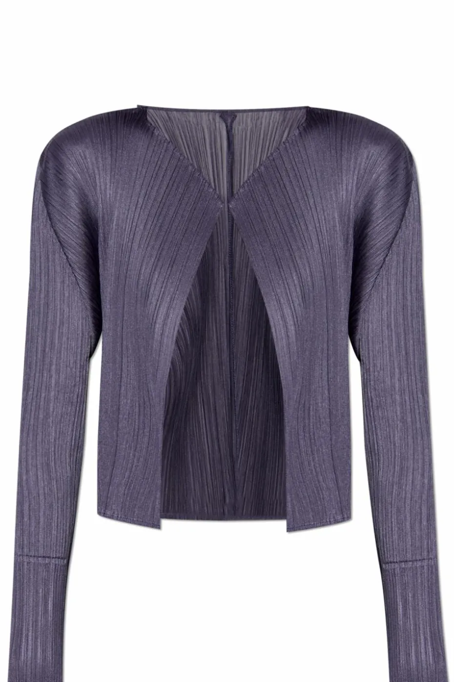 Pleats Please Issey Miyake PURPLE Pleated top