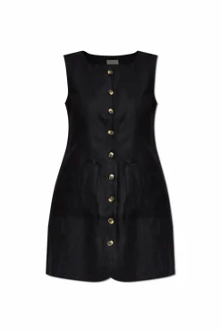 Posse BLACK Linen dress