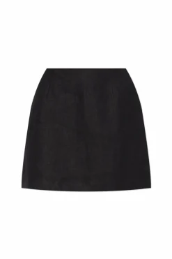 Posse BLACK Linen skirt "Alice"
