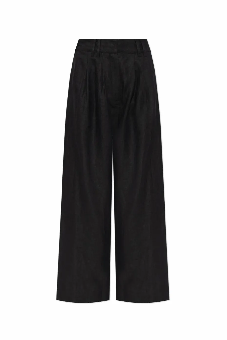 Posse BLACK Linen trousers