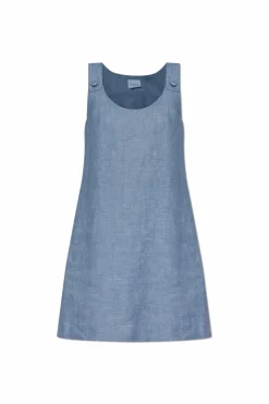 Posse BLUE Linen dress 'Thea'
