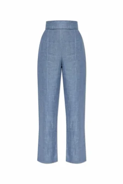 Posse BLUE Linen trousers āTheaā