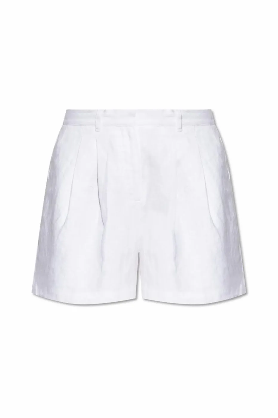 Posse WHITE Linen shorts