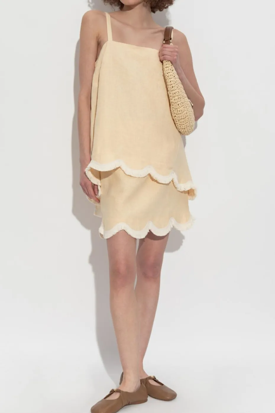 Posse YELLOW "Essie Mini" skirt