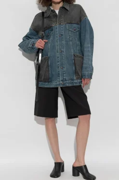 R13 BLACK Shorts with pockets