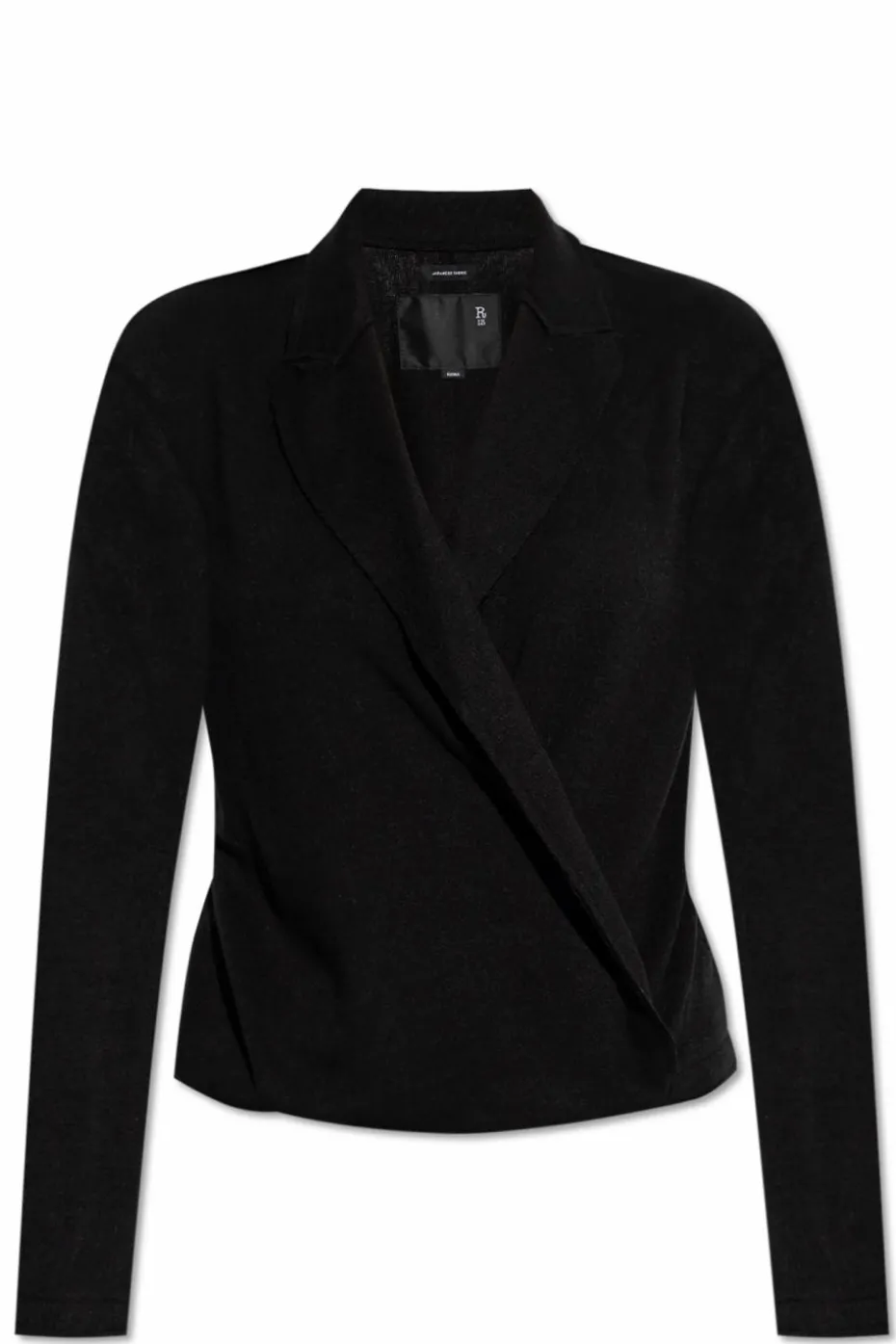 R13 BLACK Wrap shirt