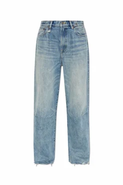 R13 BLUE Jeans with vintage effect