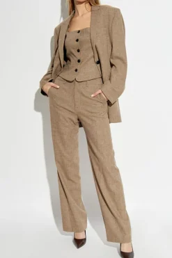 Rag & Bone beige Wool Vest Mariana
