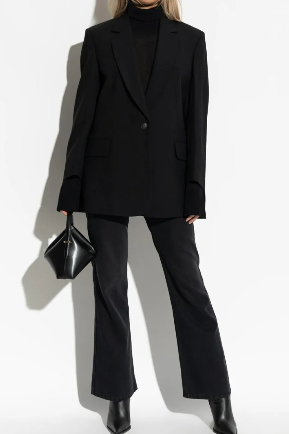 Rag & Bone BLACK Blazer with open lapels