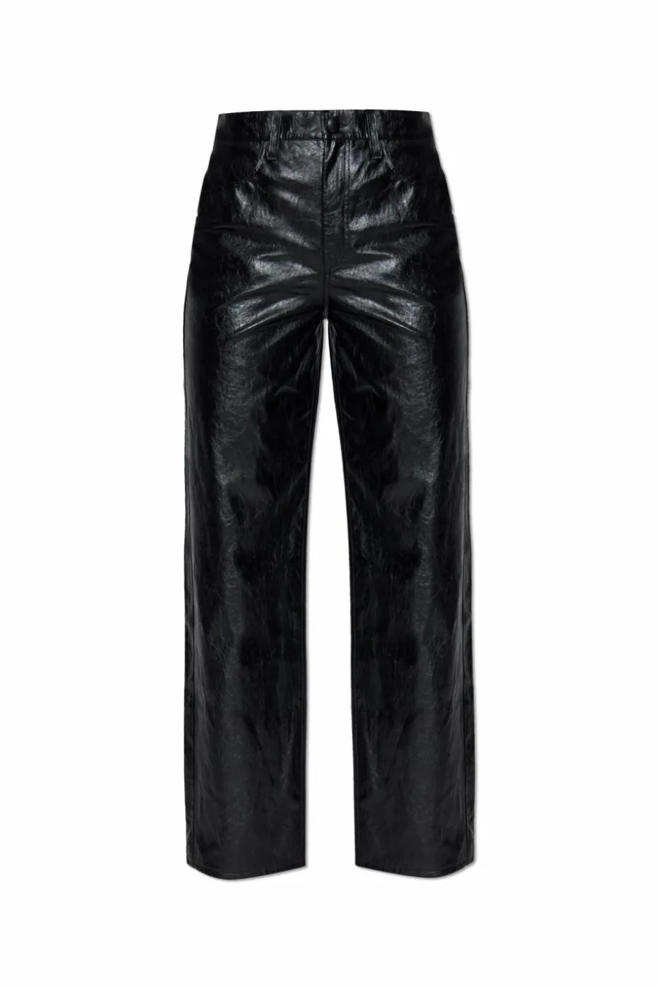 Rag & Bone BLACK Faux leather pants Shea