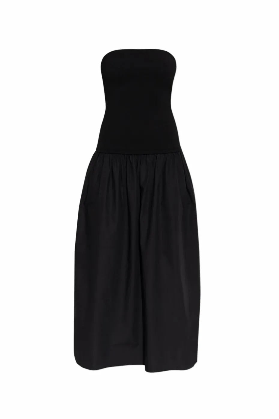 Rag & Bone BLACK Off-shoulder dress